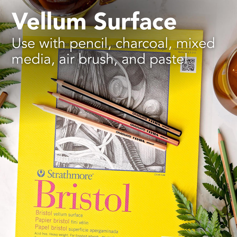Bristol Vellum Tape 20shts 9x12in 300 Series