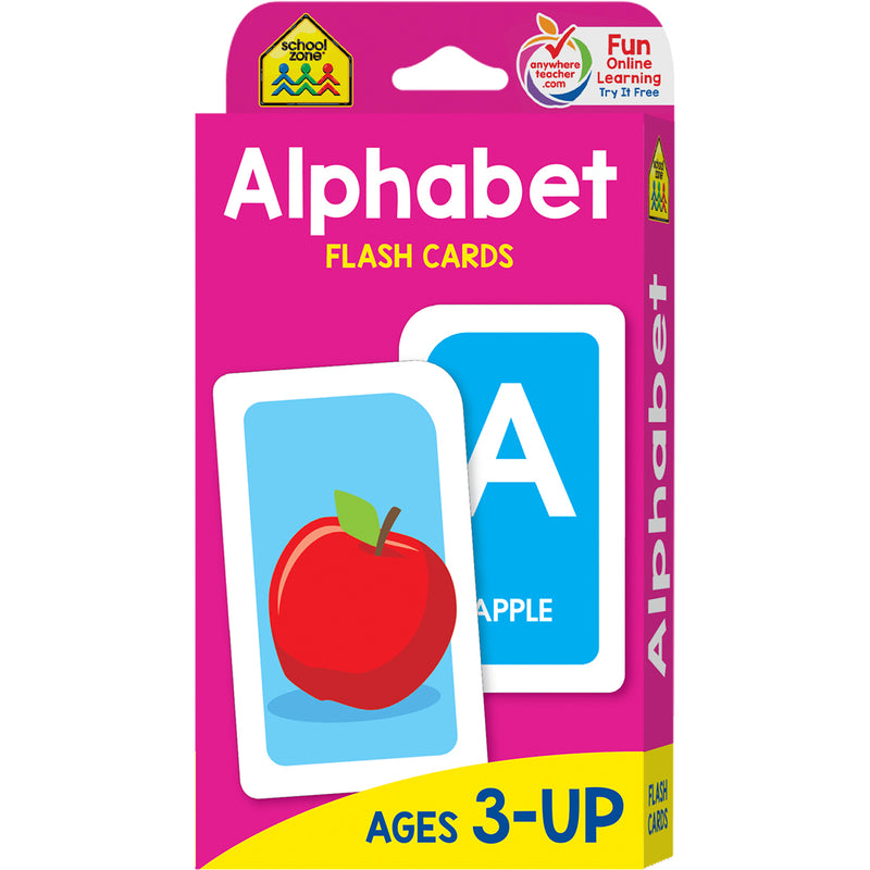 Alphabet Flash Cards, 6 Packs