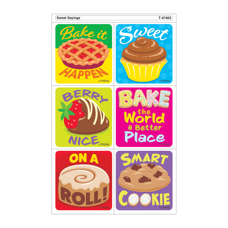 Sweet Sayings Stickers Tear & Share