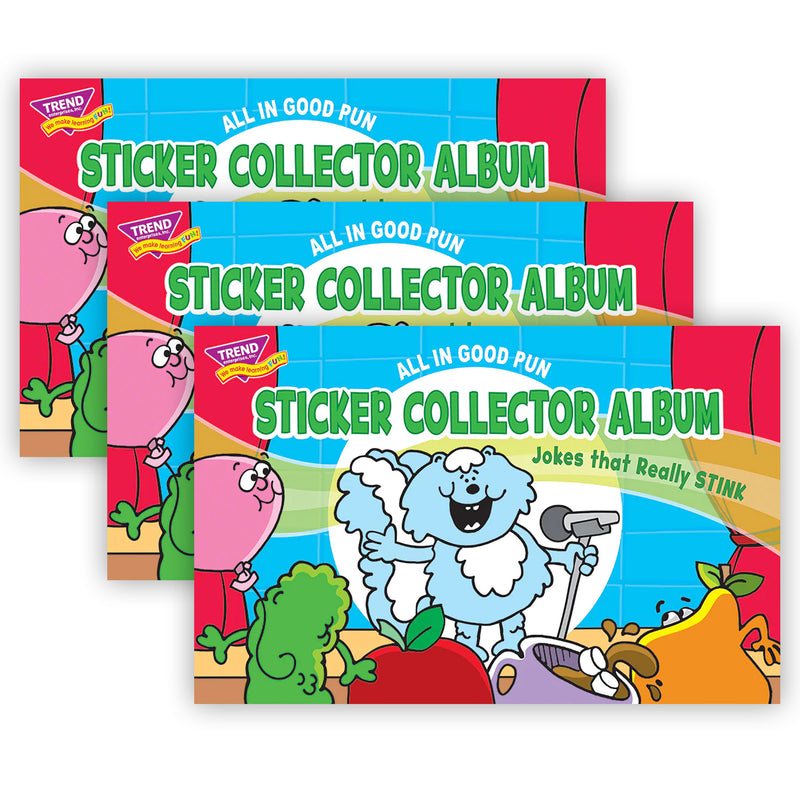 (3 Ea) Sticker Album All In Good