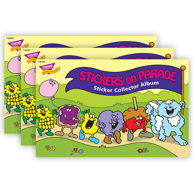 (3 Ea) Sticker Album Parade