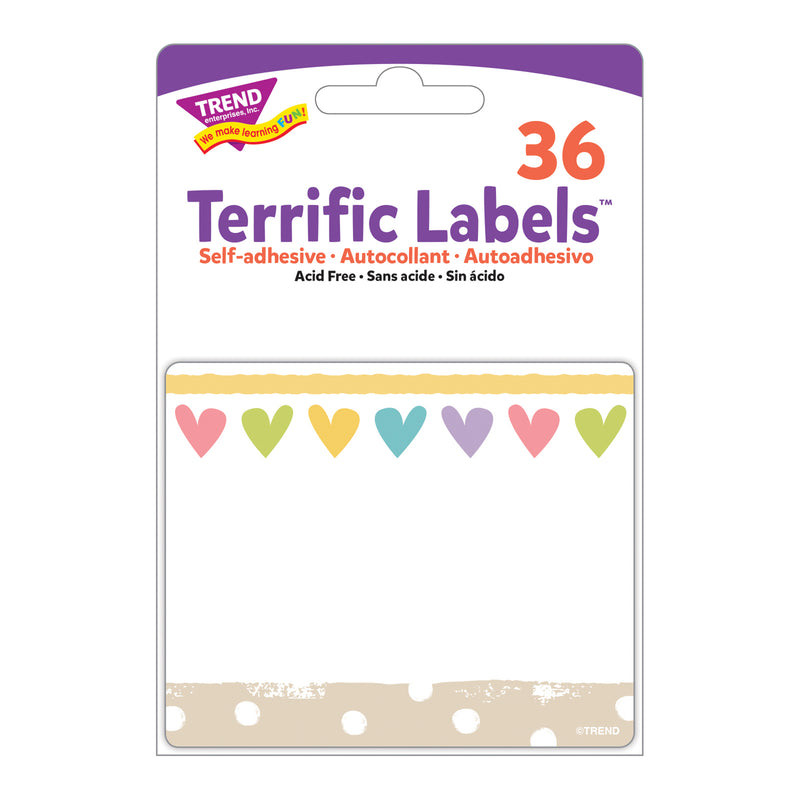 Take Heart Terrific Labels™, 36 Per Pack, 6 Packs