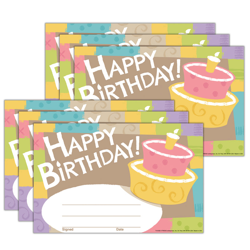 Birthday Good to Grow Recognition Awards, 30 Per Pack, 6 Packs