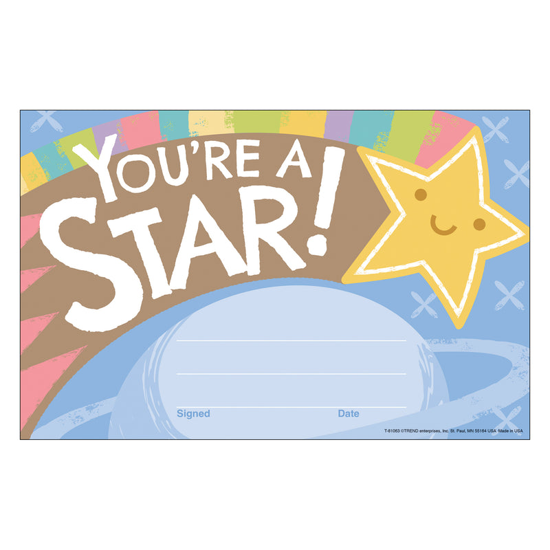 You're a Star Good to Grow Recognition Awards, 30 Per Pack, 6 Packs