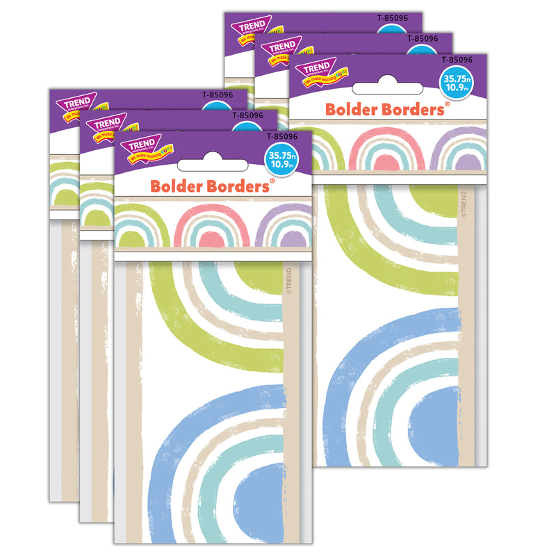 Rainbow Cheer Bolder Borders®, 35.75 Feet Per Pack, 6 Packs