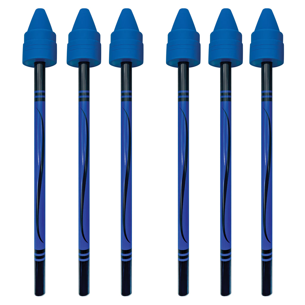 (6 Ea) Blue Crayon Pointer