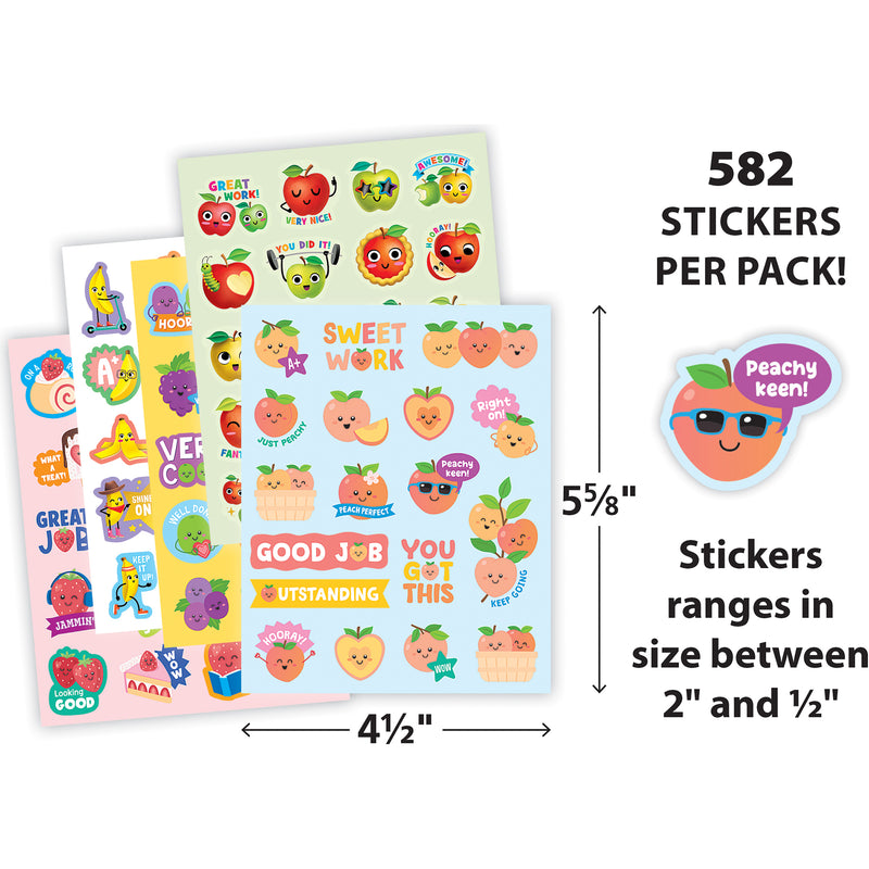 Fruit Pop Smelly Stickers, 582 Stickers