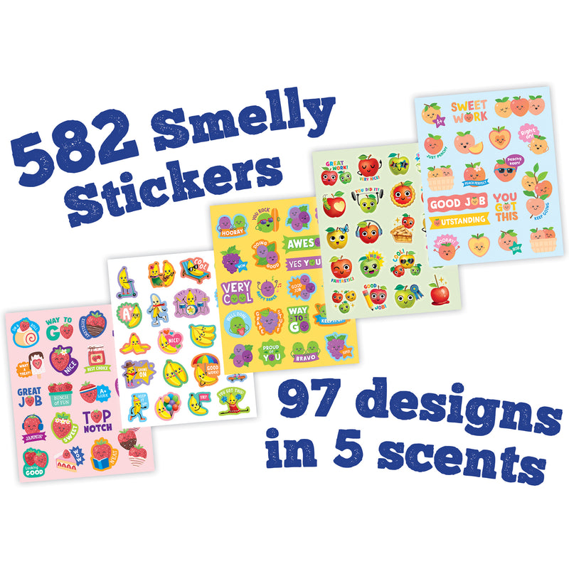 Fruit Pop Smelly Stickers, 582 Stickers