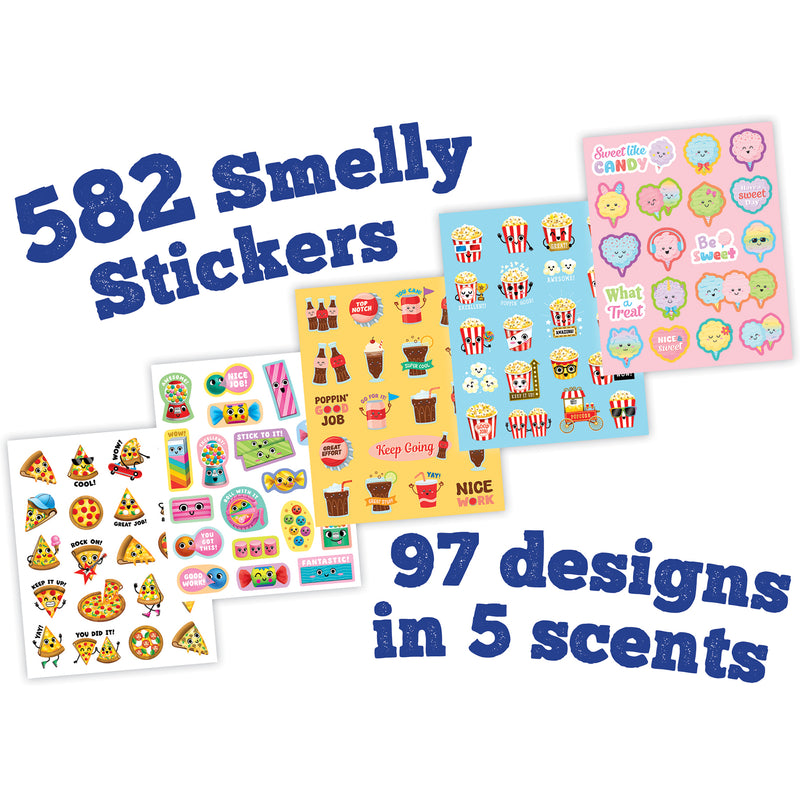 Fun Fair Smelly Stickers, 582 Stickers