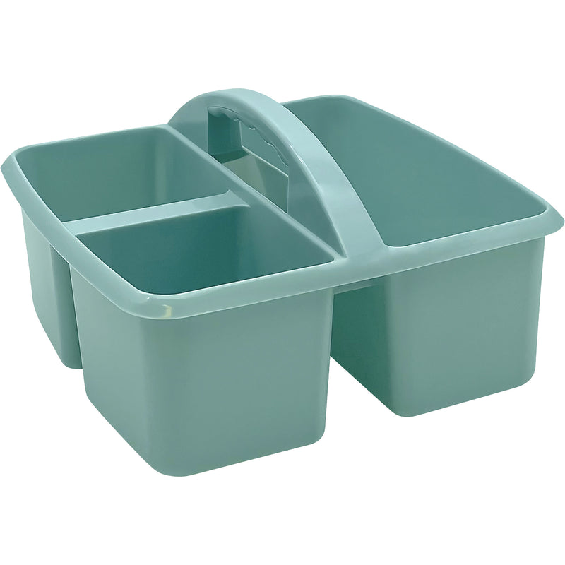 Plastic Storage Caddy, Calming Blue, Pack of 6