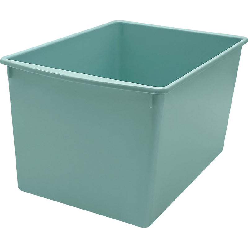 Plastic Multi-Purpose Bin, Calming Blue, Pack of 3