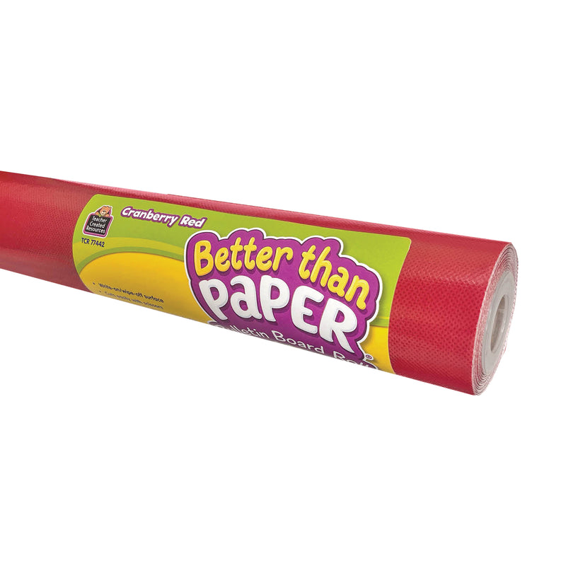 Cranberry Red 4ct Bb Roll 4x12ft Better Than Paper