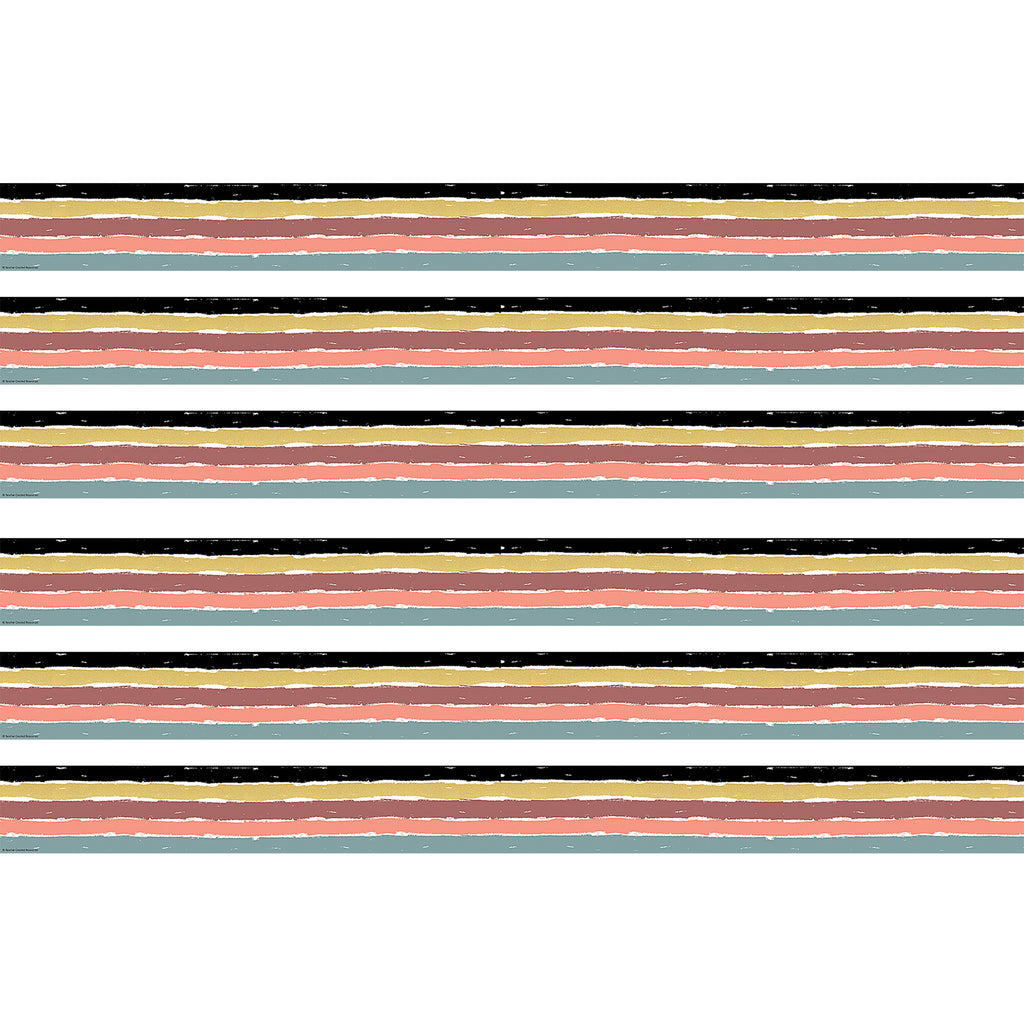 (6 Pk) Wonderful Wild Stripe Border