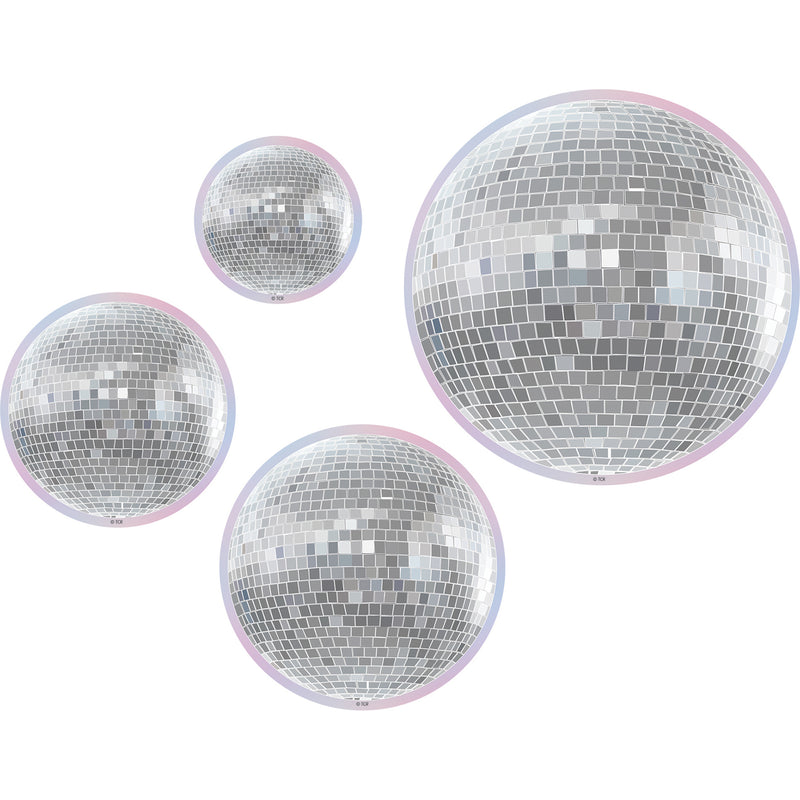 Disco Balls Accents, Assorted Sizes, 60 Per Pack, 3 Packs