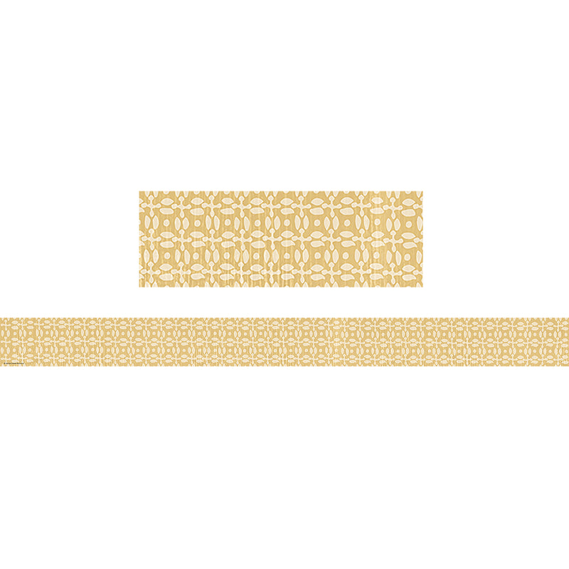 Classroom Cottage Buttercup Straight Border Trim, 35 Feet Per Pack, 6 Packs