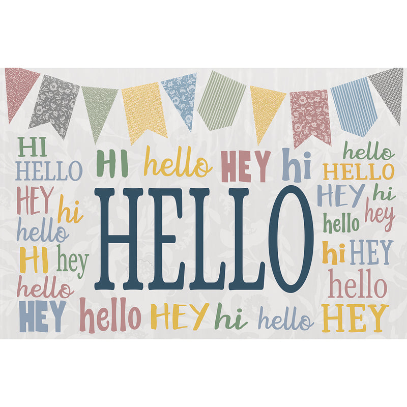 Classroom Cottage Hello Postcards, 30 Per Pack, 6 Packs
