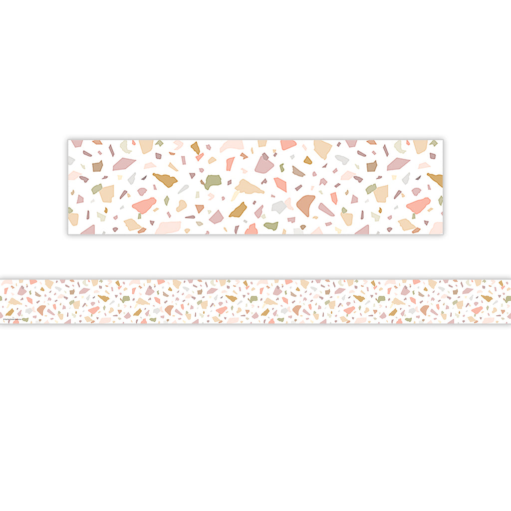 Terrazzo Tones Straight Border Trim