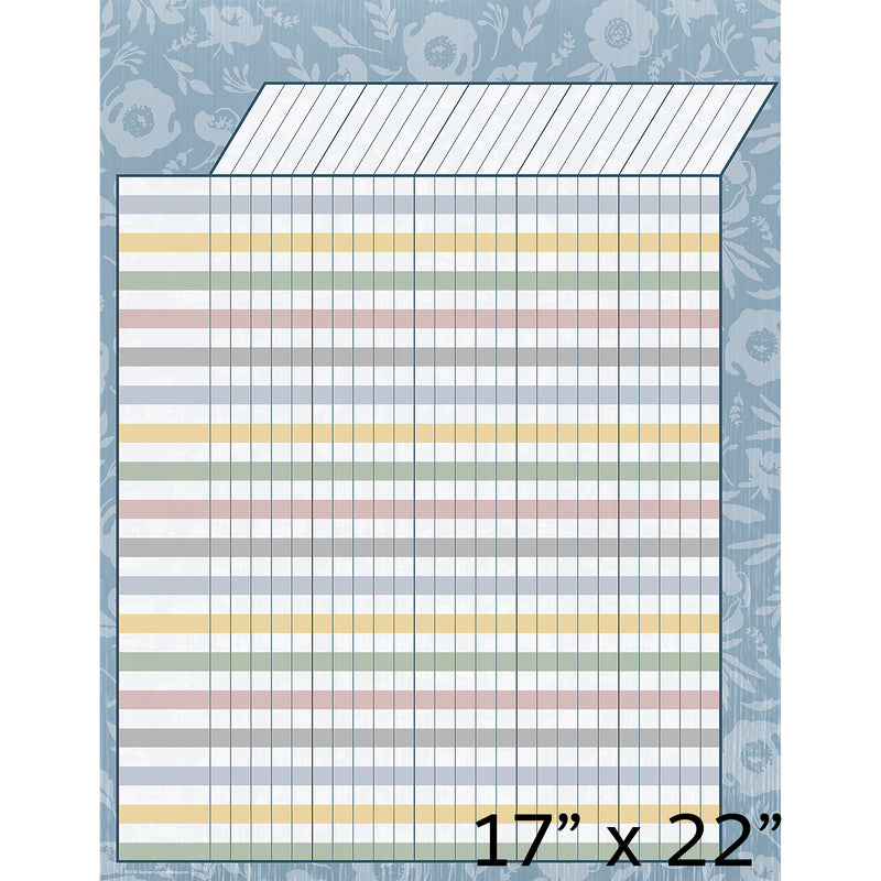 Classroom Cottage Incentive Chart, 17" x 22", Pack of 6