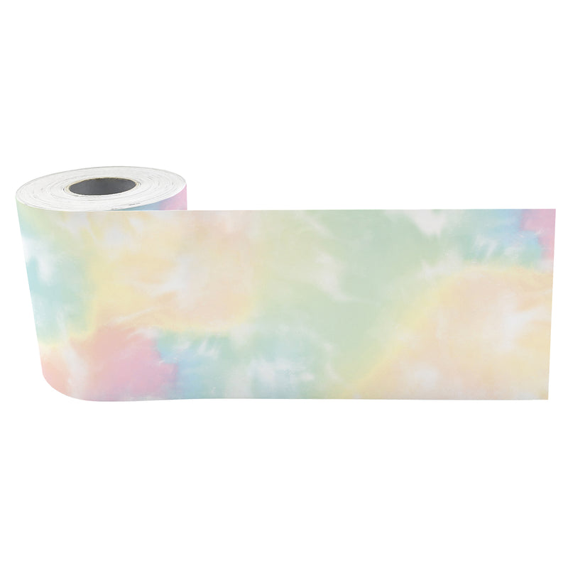 Pastel Pop Tie-dye Rolled Border Straight