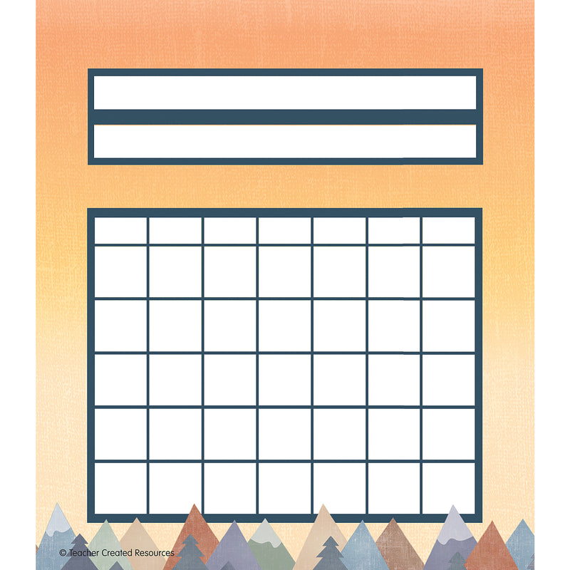 Moving Mountains Incentive Charts, 36 Per Pack, 3 Packs