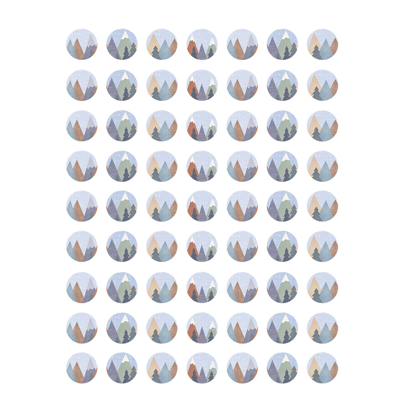Moving Mountains Mini Stickers, 378 Per Pack, 6 Packs