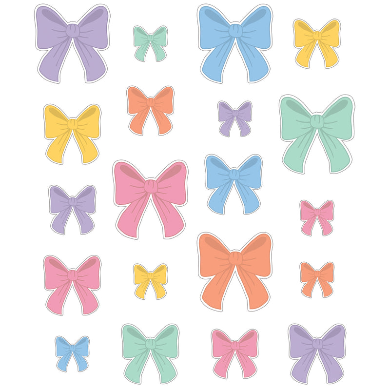 Bows Accents, Assorted Sizes, 60 Per Pack, 3 Packs