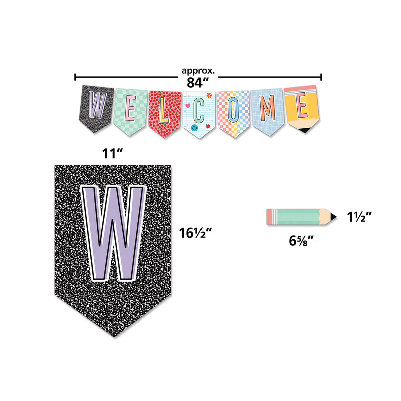 Cool School Pennants Welcome Bbs