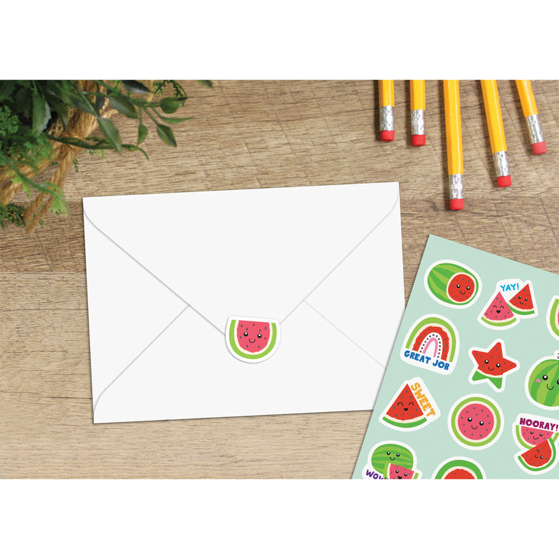 Watermelon Smelly Stickers, 120 Per Pack, 6 Packs