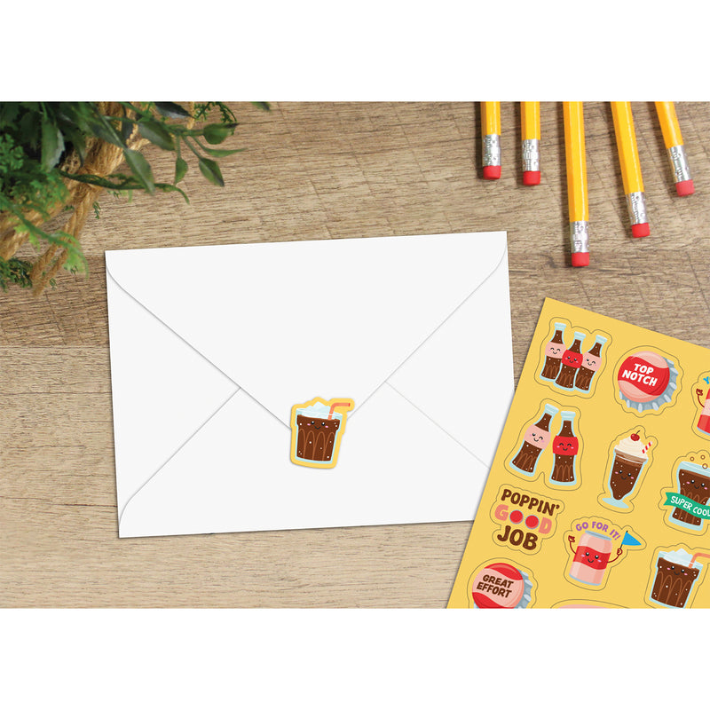 Cola Smelly Stickers, 114 Per Pack, 6 Packs