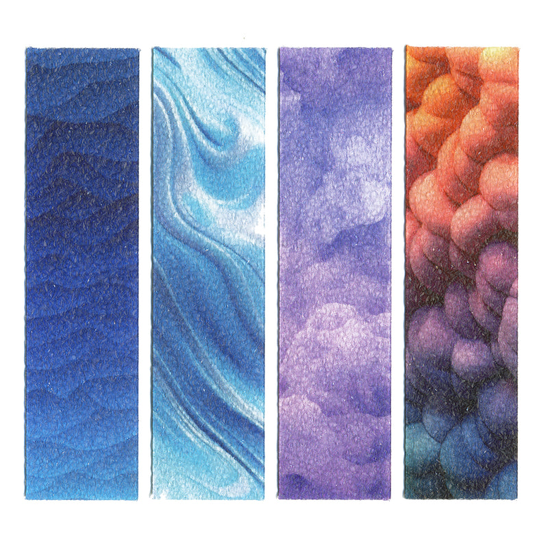 Zen Strips, Sand Gradient Set 2, 4 Per Set, 6 Sets