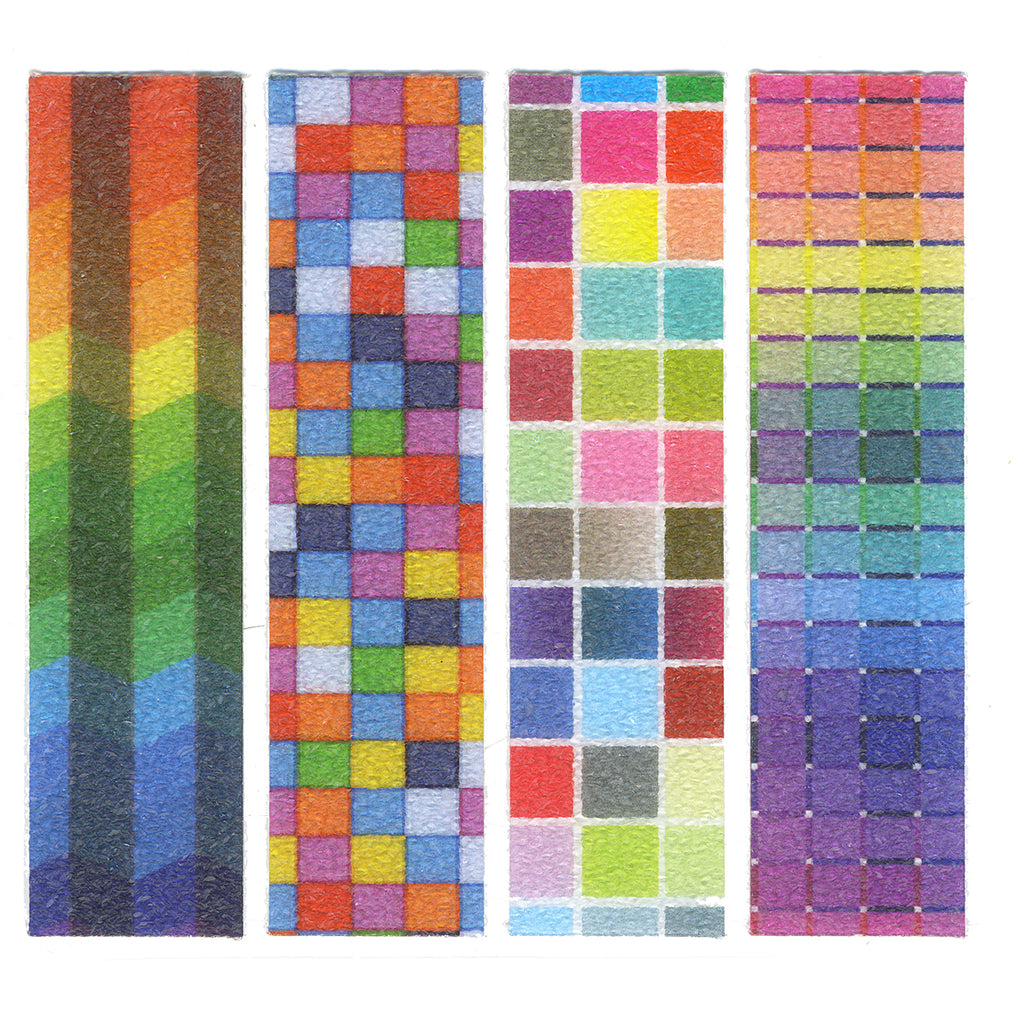 Zen Strips, Sand Brights Set 4, 40 Strips