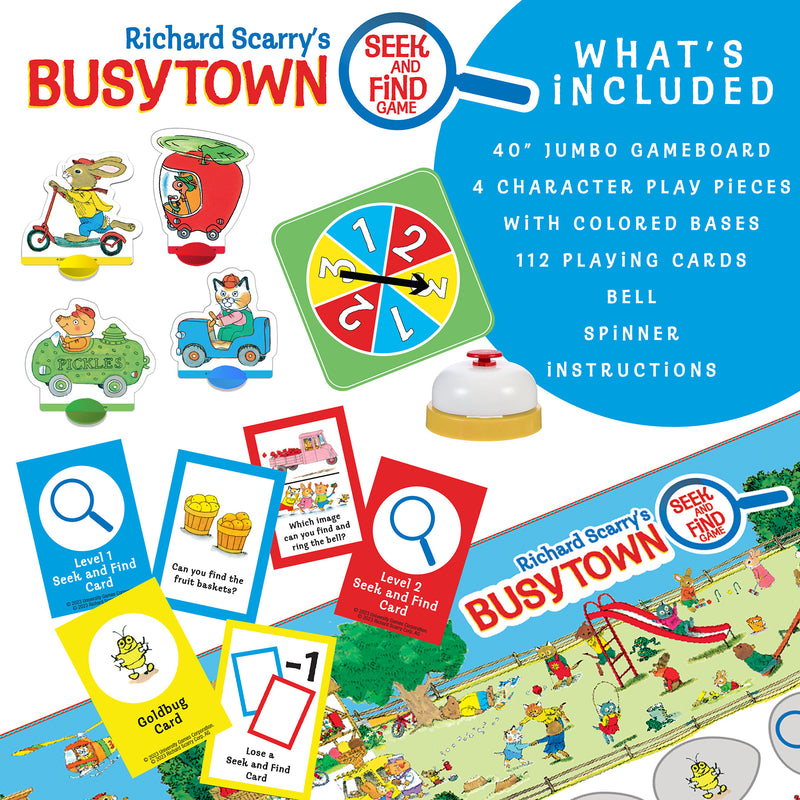 Richard Scarry Busytown Seek and Find Game
