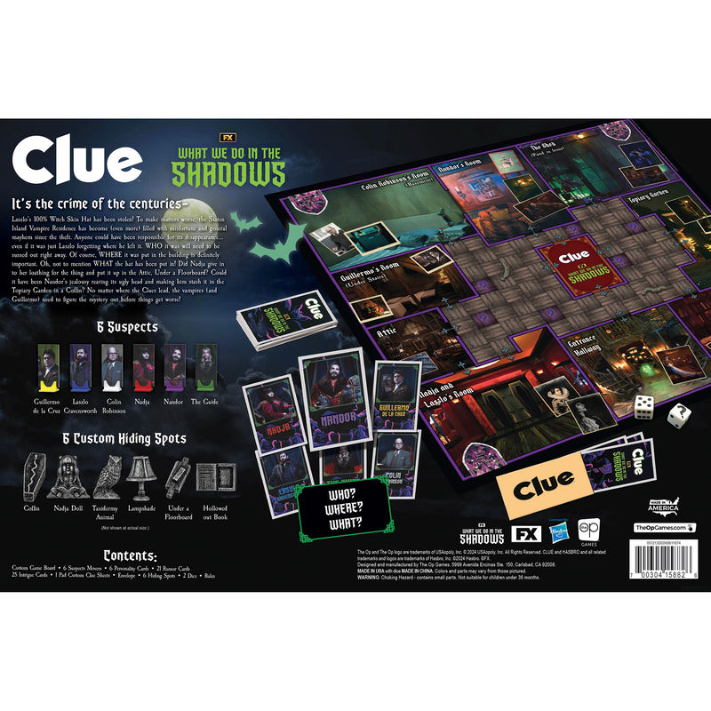 CLUE®: What We Do In The Shadows