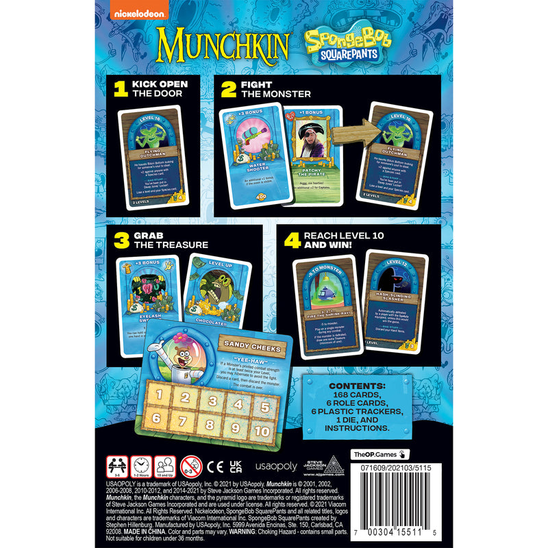 MUNCHKIN®: SpongeBob SquarePants Card Game