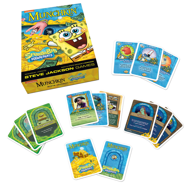 MUNCHKIN®: SpongeBob SquarePants Card Game