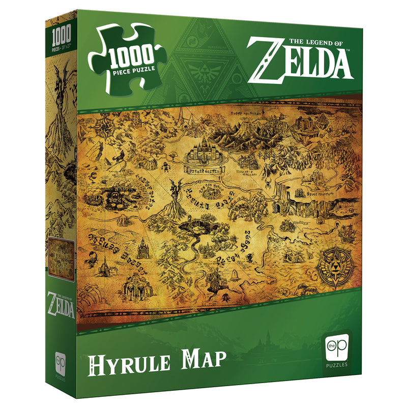 The Legend of Zelda™ Hyrule Map Puzzle, 1000 Pieces