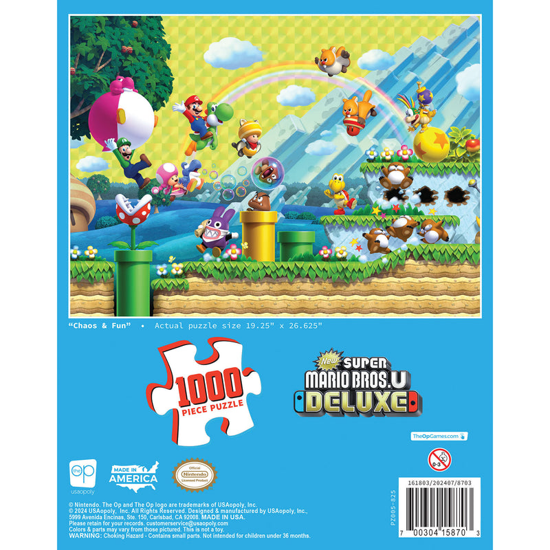 Super Mario Chaos & Fun Puzzle, 1000 Pieces