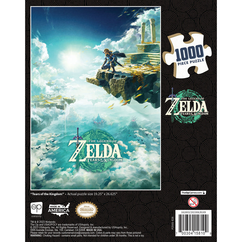The Legend of Zelda Tears of the Kingdom Puzzle, 1000 Pieces