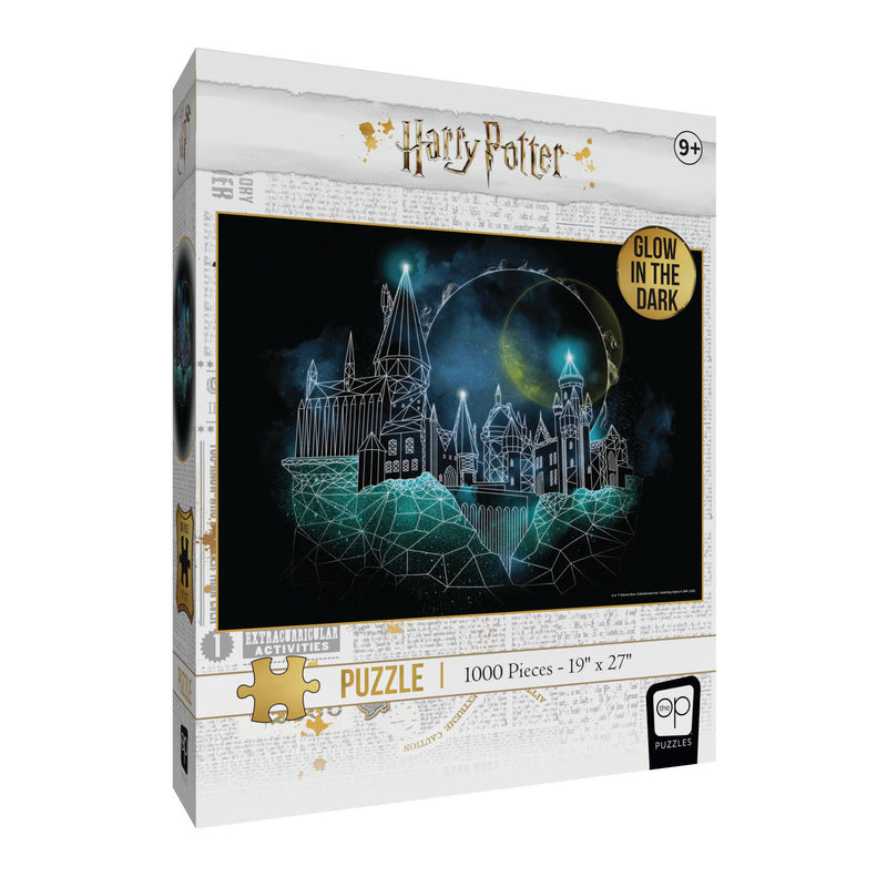 Harry Potter Magic of Hogwarts Glow Puzzle, 1000 Pieces