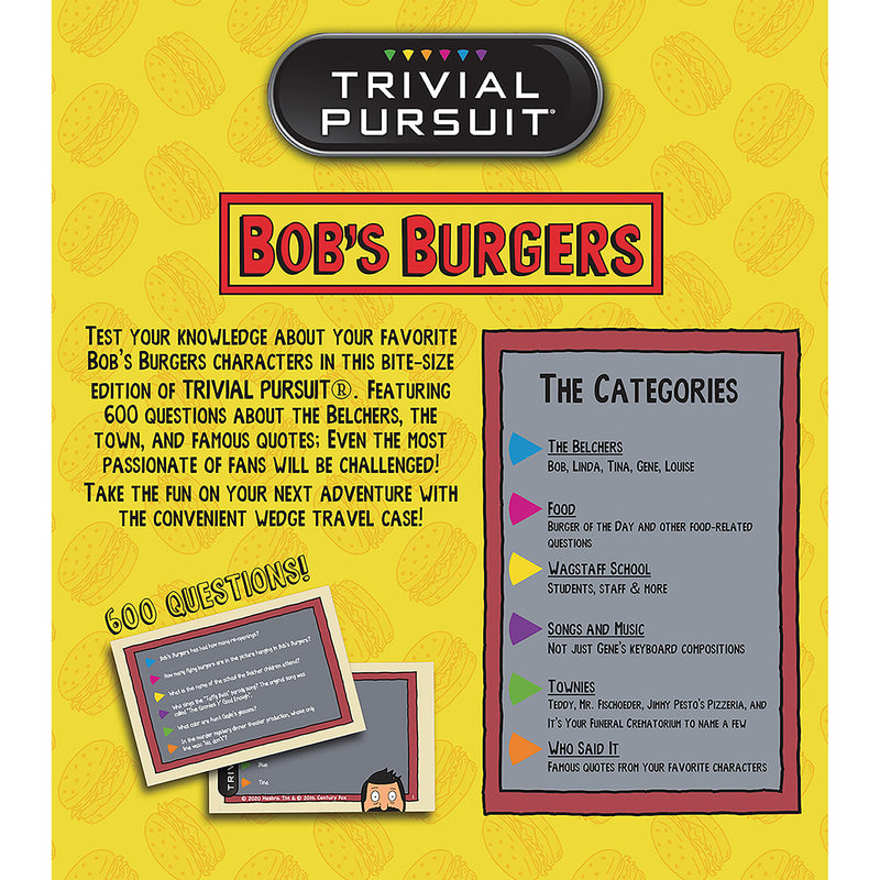 TRIVIAL PURSUIT®: Bob's Burgers Board Game