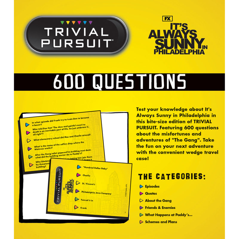 TRIVIAL PURSUIT®: It's Always Sunny in Philadelphia Board Game