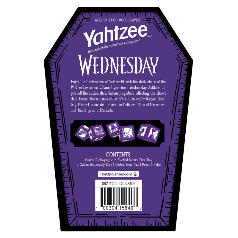 YAHTZEE®: Wednesday Dice Game