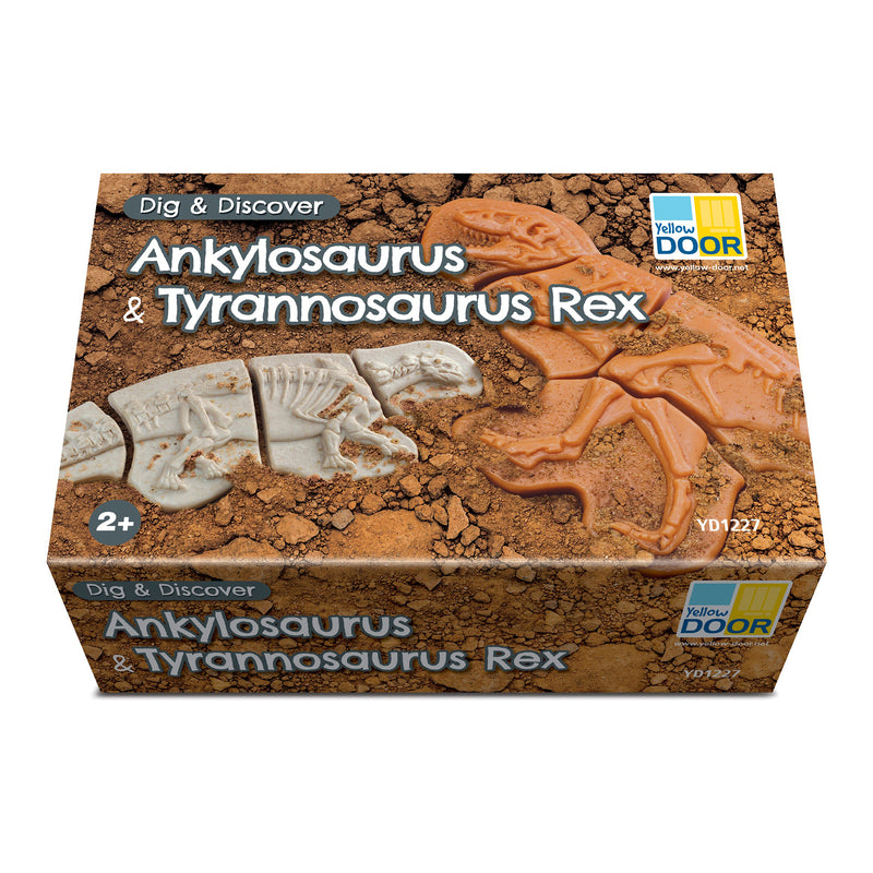 Ankylosaurus & Tyrannosaurus Rex Dig & Discover