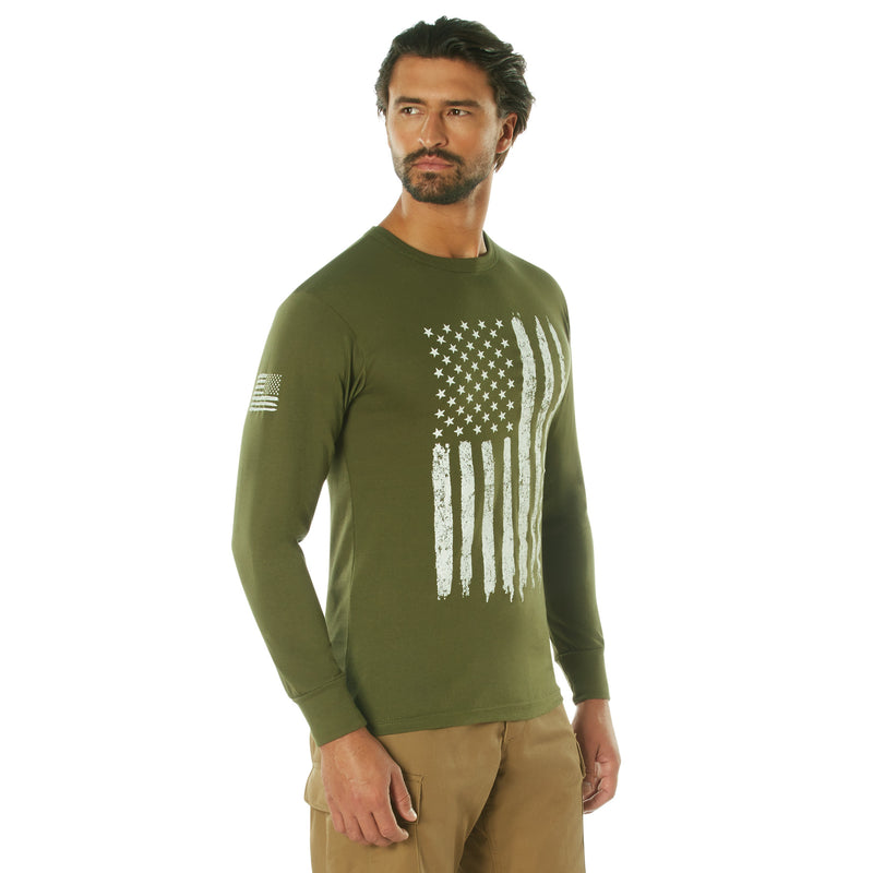 Rothco US Flag Long Sleeve T-Shirt