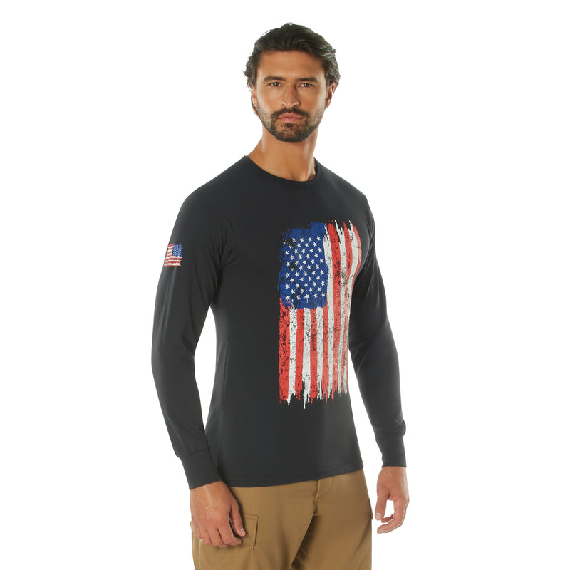 Rothco US Flag Long Sleeve T-Shirt