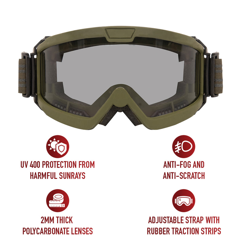 Rothco ANSI Ballistic OTG Goggles