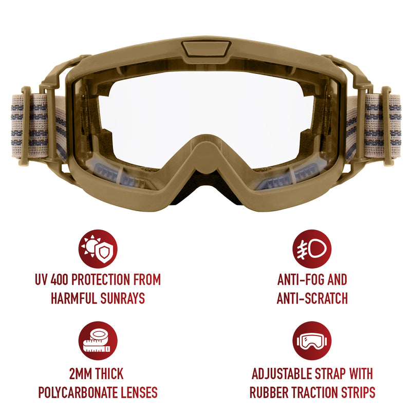 Rothco ANSI Ballistic OTG Goggles