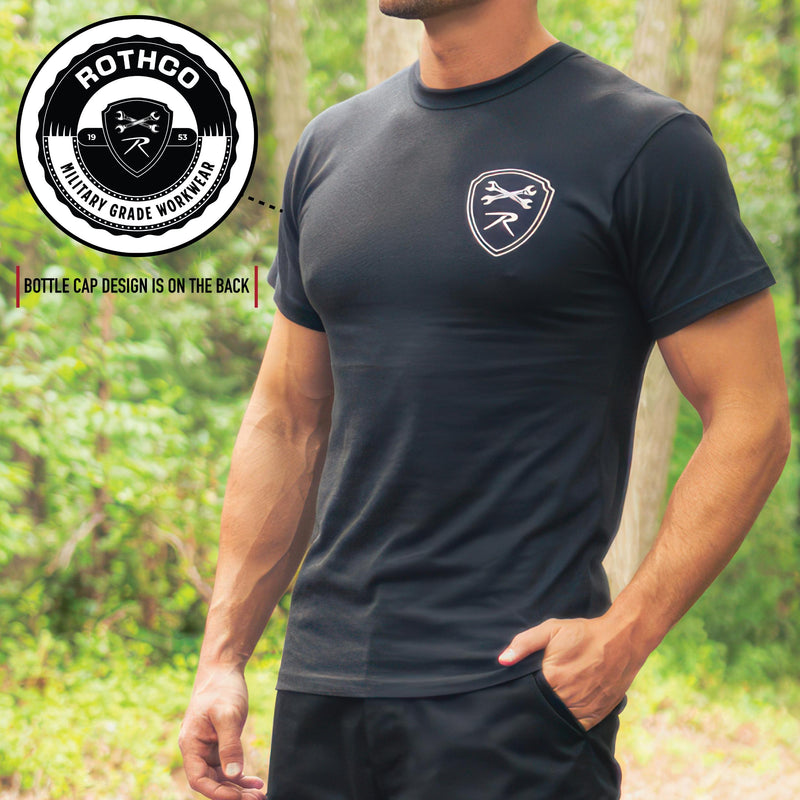 Military Grade Workwear Bottle Cap T-Shirt