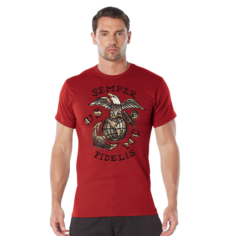 Rothco USMC Semper Fidelis T-Shirt