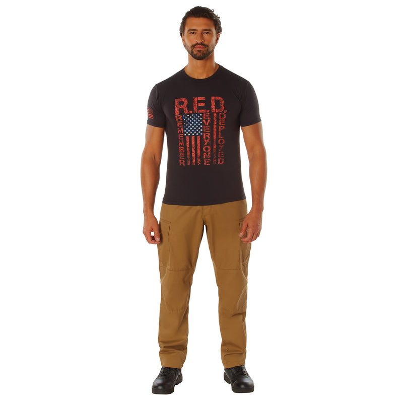 Rothco Athletic Fit R.E.D. (Remember Everyone Deployed) T-Shirt